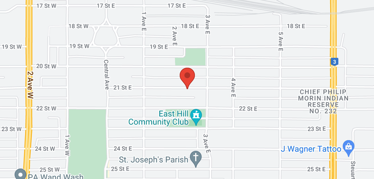 map of 231 21st ST E